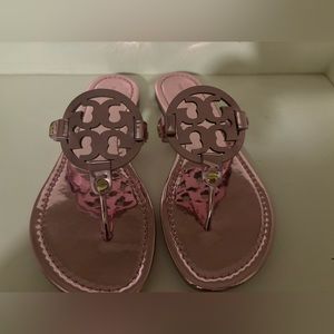 Tory Burch Metallic Petunia Sandals